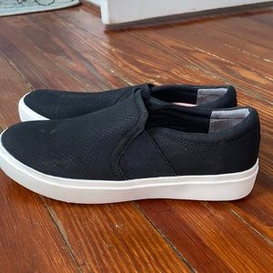 Dr. Scholls Black snake print Wander Up Sneaker